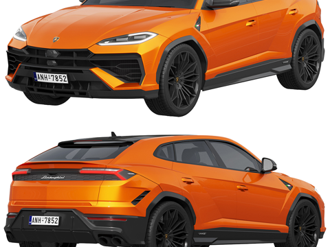 Car SUV Lamborghini Coupe Urus