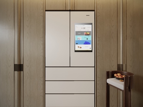 Modern Affordable Luxury Style Cabinet Refrigerator