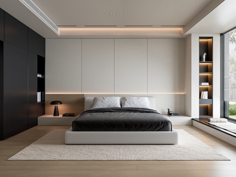 Modern Bedroom Double Bed