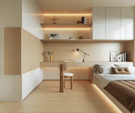 Modern Tatami Bedroom