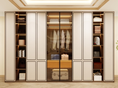 Wardrobe Design Wardrobe Effect Diagram Wardrobe Coat Cabinet Design Coat Cabinet