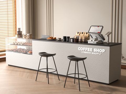 Modern Cafe Workbench