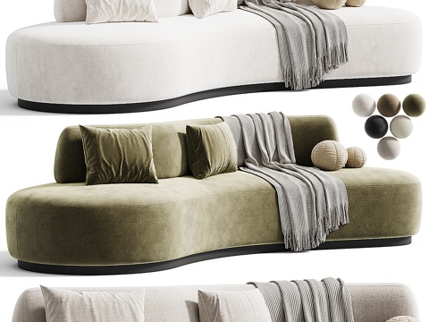 Modern Italian Palma Leisure Sofa