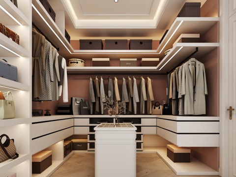 Modern Cloakroom