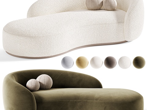 Modern Creamy Eichholtz Bernd Sofa