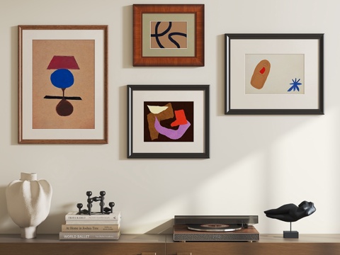 Modern Middle Ancient Abstract Hanging Paintings