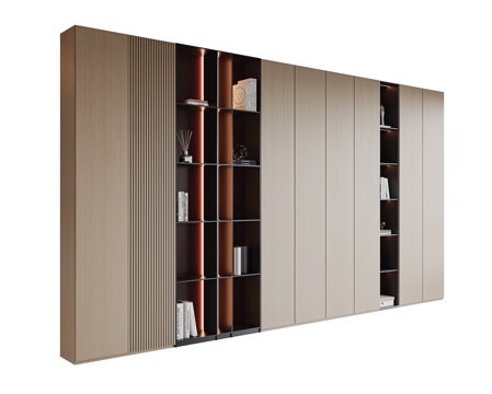 Italian Modern Bookcase Bookshelf Study Bookcase Living Room Bookcase Open Bookcase Office Bookcase