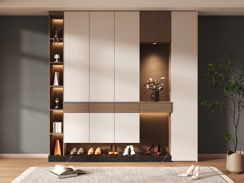 Shoe Cabinet Design Shoe Cabinet Partition Shoe Cabinet Entrance Shoe Cabinet Shoe Cabinet Effect Diagram