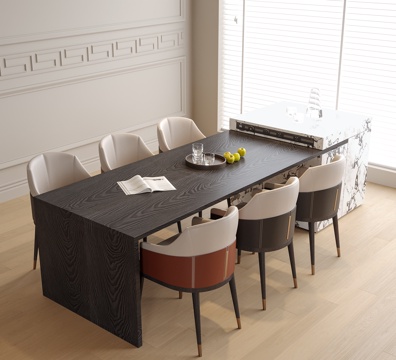 Modern Dining Table and Chair Dining Chair Chair Island Table Dining Table