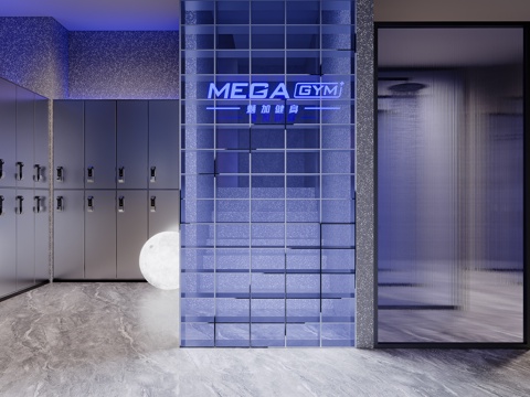 Modern Fitness Locker