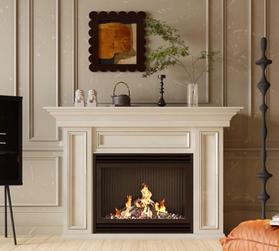 Fireplace French Fireplace European Fireplace American Fireplace French Cream Fireplace