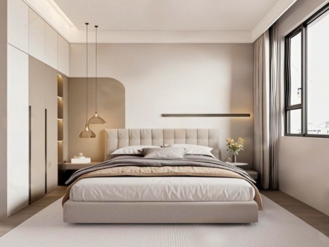 Modern Minimalist Bedroom