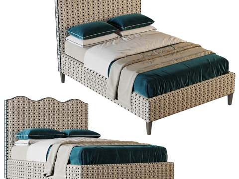 Rooma Bed Mint