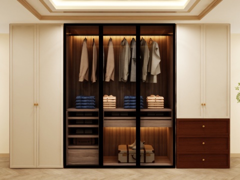 Wardrobe Design Wardrobe Coat Cabinet Bedroom Wardrobe Hotel Wardrobe