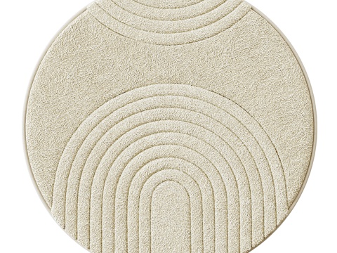 New Chinese HANSE Round Carpet