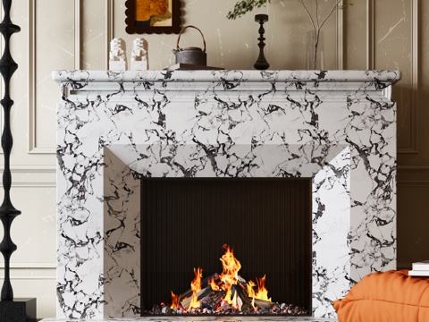 French Fireplace European Fireplace American Fireplace