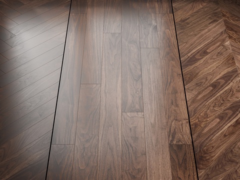 Walnut flooring