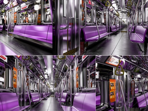 Modern Subway Car Subway Train Interior Subway Car Interior Subway Interior Decoration