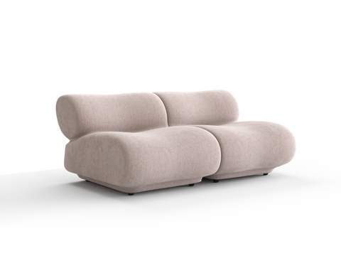 curved sofa