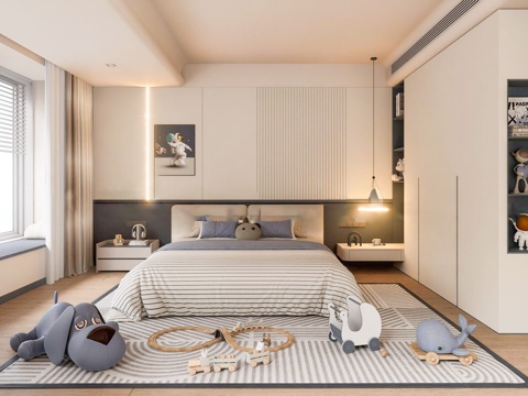 Modern kids Bedroom Boys kids Bedroom Indoor Children's Room Bedroom Boys