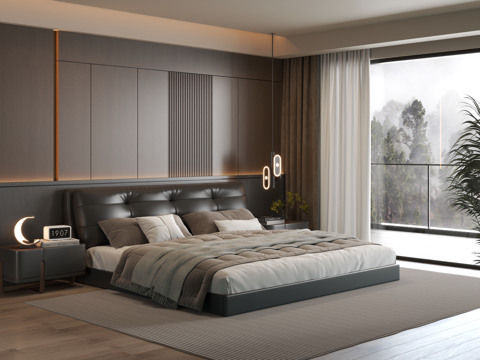 Modern Bedroom Italian Bedroom Bedroom Bed Bedroom Wall