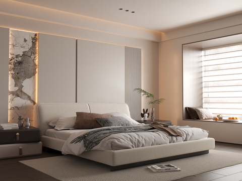 Modern Bedroom Italian Bedroom Bedroom Bed Bedroom Wall