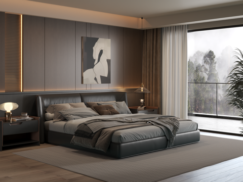 Modern Bedroom Italian Bedroom Bedroom Bed Bedroom Wall