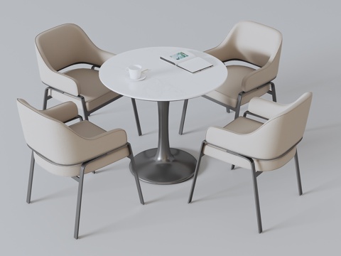 Negotiation table and chair combination leisure table and chair combination