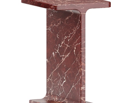 Modern Italian marble side