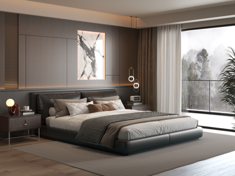 Modern Bedroom Italian Bedroom Bedroom Bed Bedroom Wall