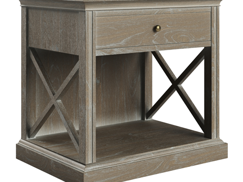 American French bedside table chest of drawers