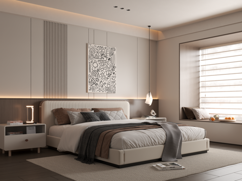 Modern Bedroom Italian Bedroom Bedroom Bed Bedroom Wall