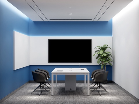 Modern Small Negotiation Room Small Conference Room Discussion Room Study Room Reception Waiting Room Training Room