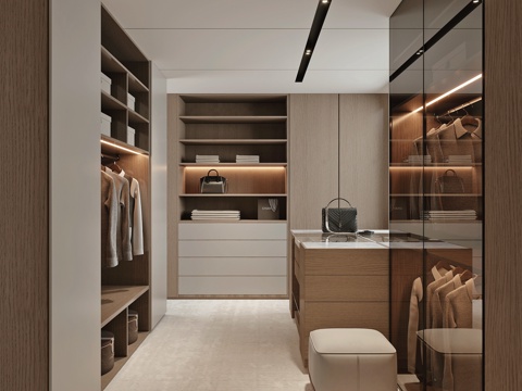 Modern Cloakroom