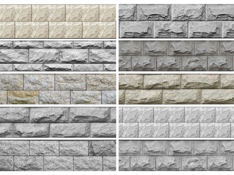 2D Mushroom Stone Axe Chopped Stone Axe Split Stone Natural Face Stone Stone Stone Wall Culture Stone