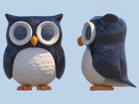 Owl Cartoon Movie Character Animal Cartoon Movie Doll