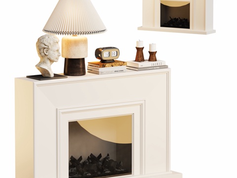 Modern French Fireplace Decoration