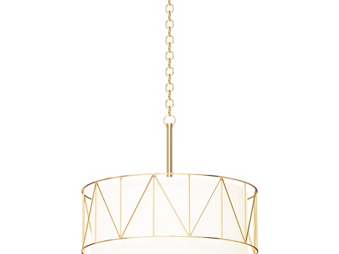 Chandelier Charme Golden Lamps