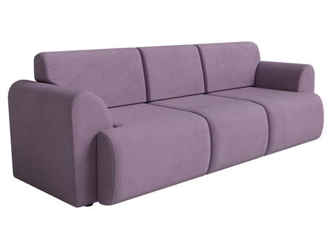 Modern Simple Double Sofa Double Sofa Living Room Sofa Purple Double Sofa