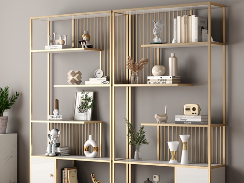 Simple Storage Rack Bookshelf Shelf Decorative Rack