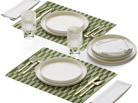 Modern Cream Style tableware