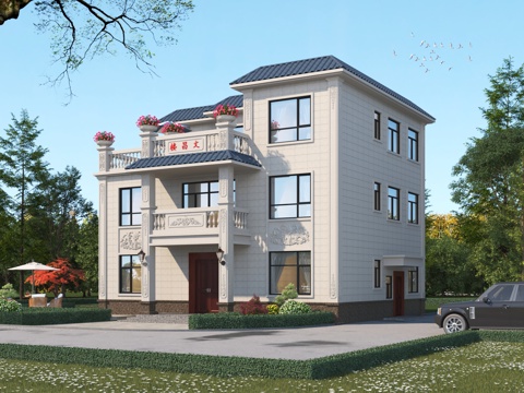 Jianou single-family villa European villa villa residential building small western building