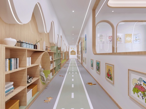 Kindergarten aisle