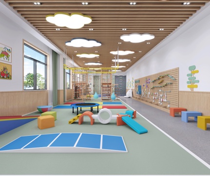 Kindergarten activity room