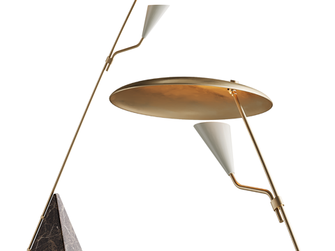 Modern Italian Minimalist Reilly Floor Lamp