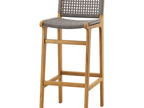 Nordic Simple Bar Stool Simple Bar Stool Casual Bar Stool