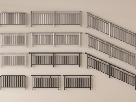 Wrought Iron Fence Railing Guardrail Stair Handrail