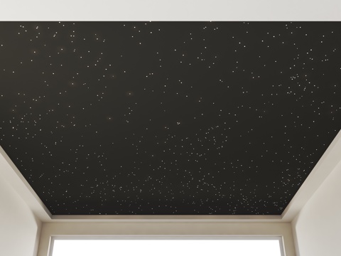 Fiber Optic Lamp Ceiling Star Empty Ceiling House Silent Style Ceiling Cream Style Ceiling Chandelier Study Room Ceiling