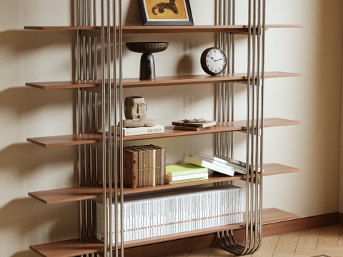 Modern Bookshelf Decorative Rack