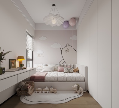 Modern kids Bedroom Girls Room